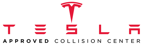 Tesla Collision Center Logo